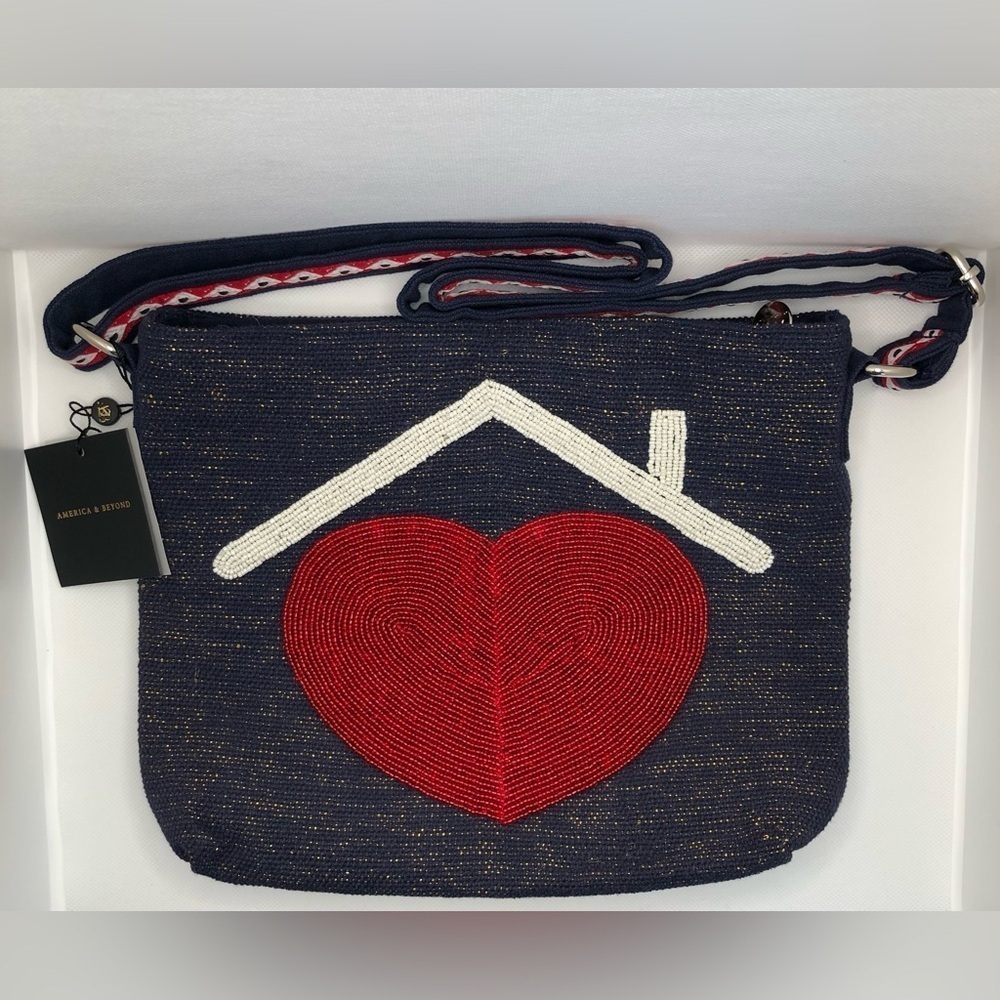 America & Beyond Jen Coffey Inspirational Embellished Crossbody Bag - Picture 3 of 14